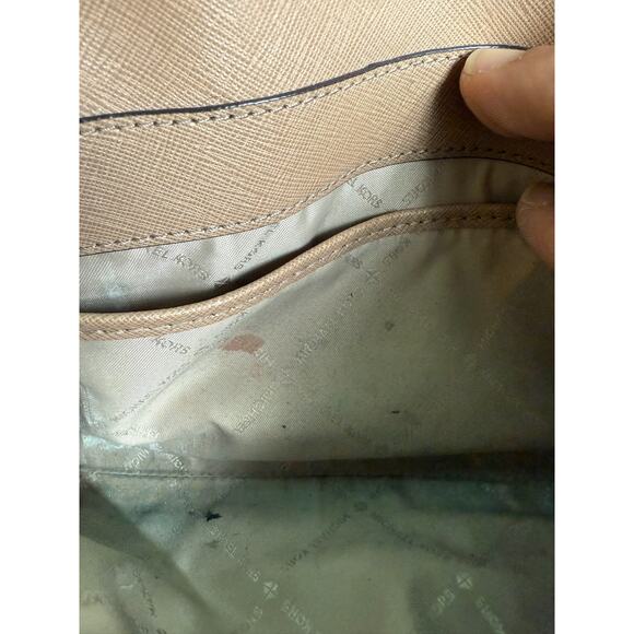 Michael Kors Saffiano Leather Camel Color 3-Way*Crossbody*Excellent Condition - Picture 3 of 13